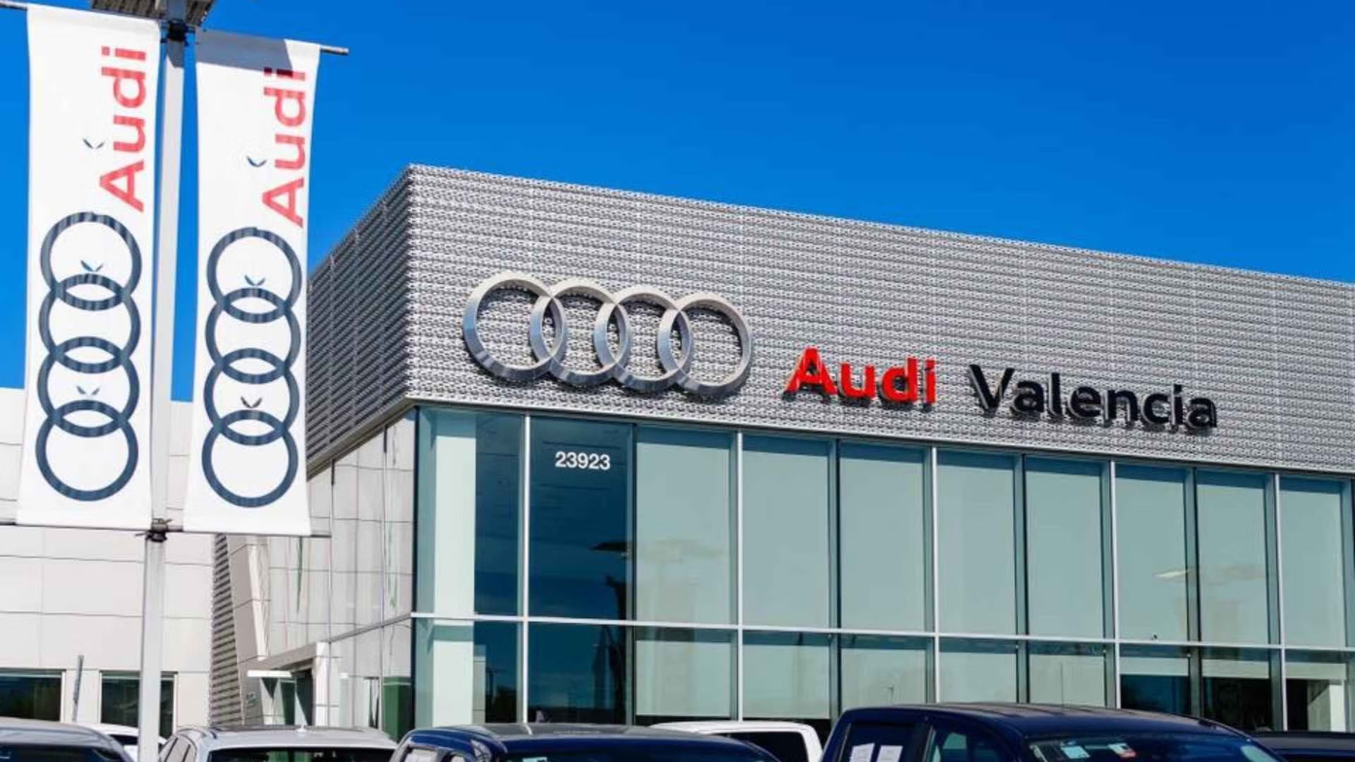 Hazmat responds to electric vehicle fire at Audi dealership  